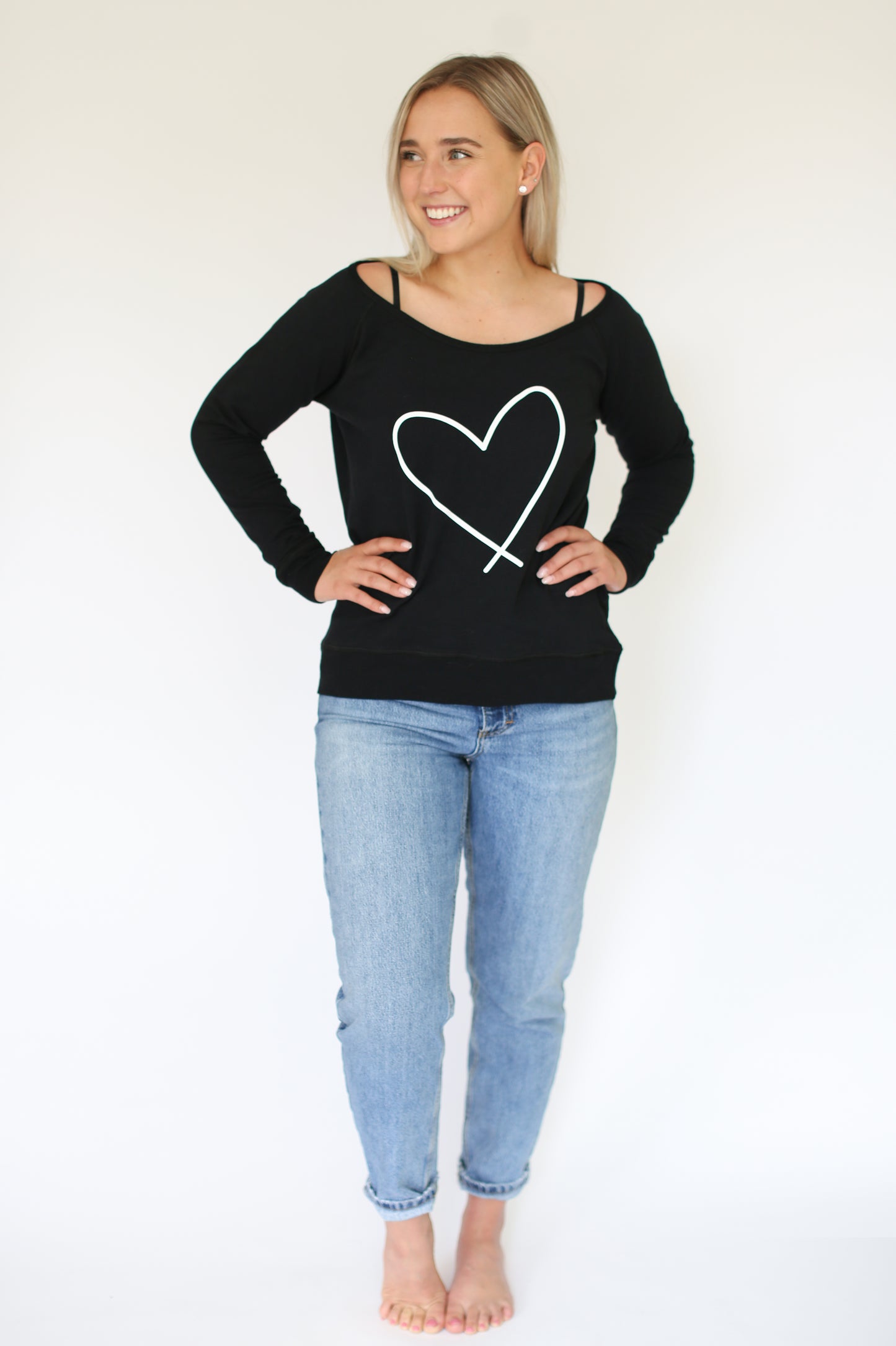 HEART || ADULT SCOOP BLACK