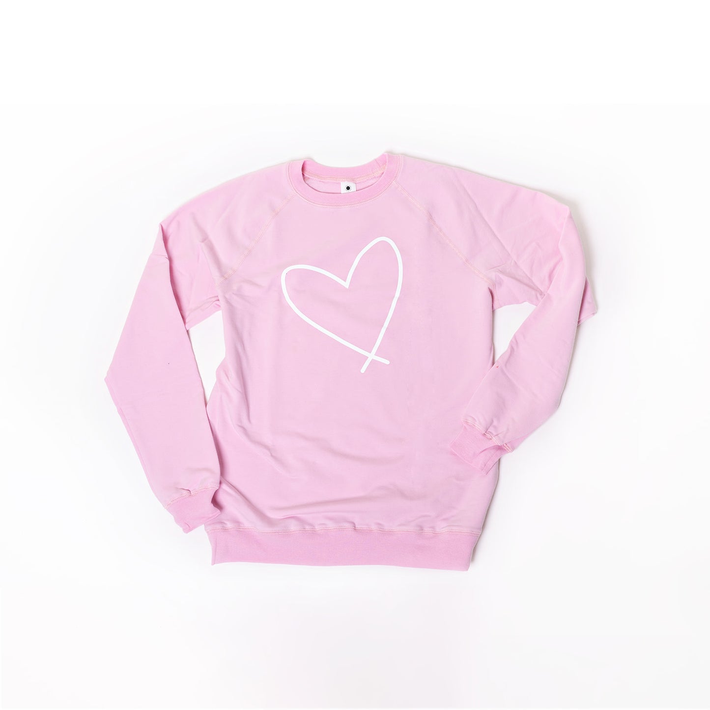 HEART|| KIDS CREW PINK  **** PRE SALE ORDERS WILL SHIP LATE FALL 2023*****