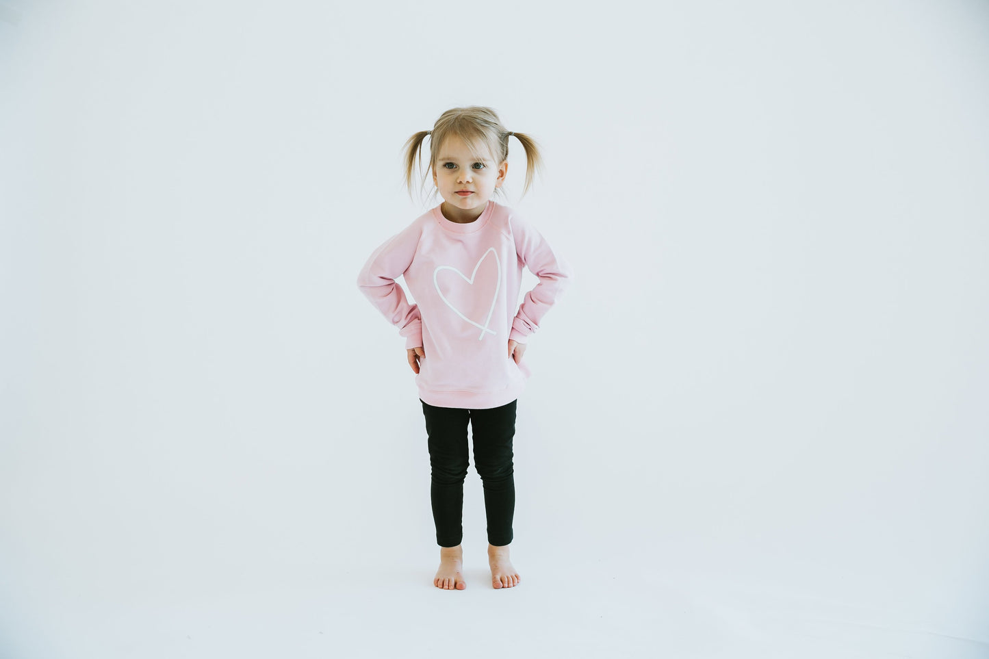 HEART|| KIDS CREW PINK